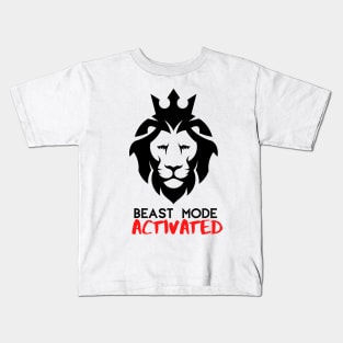 Beast Mode Activated Kids T-Shirt